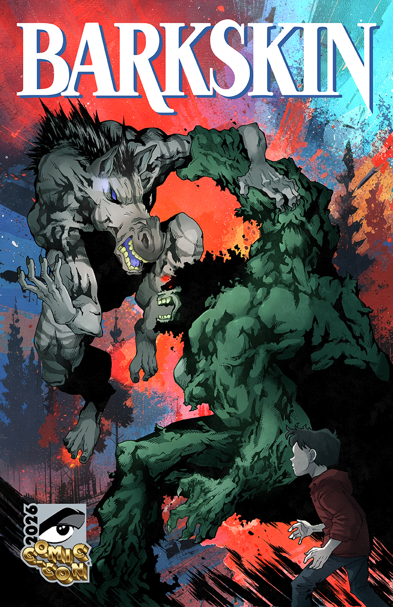 Barkskin signed poster art — Comic-Con 2026 exclusive