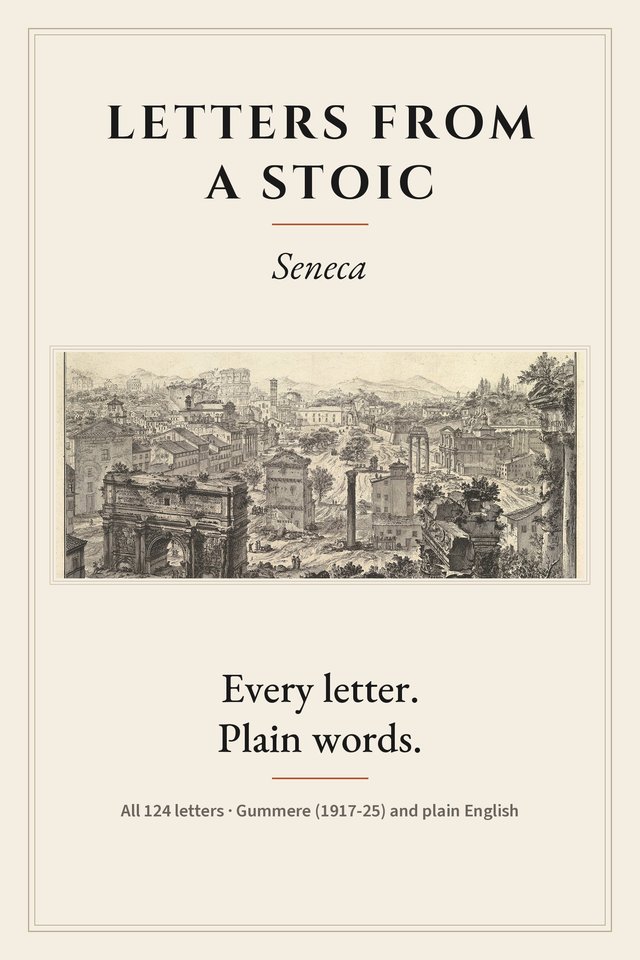 Cover of Letters from a Stoic by Seneca